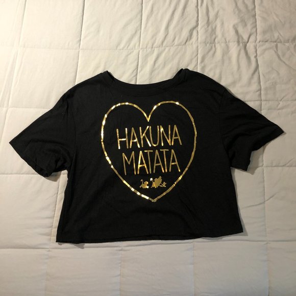 Disney Tops - 2/$20!! Disney Lion King Crop Top